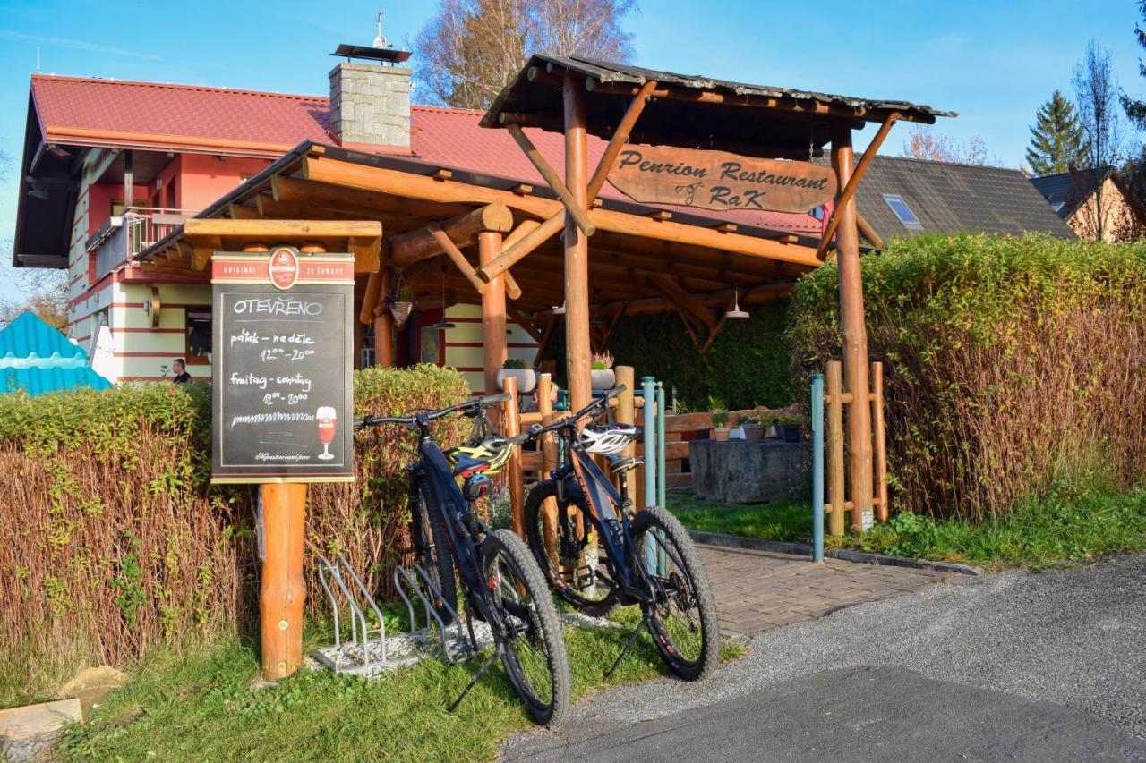 Penzion Rak Wellness Černá v Pošumaví Exterior foto